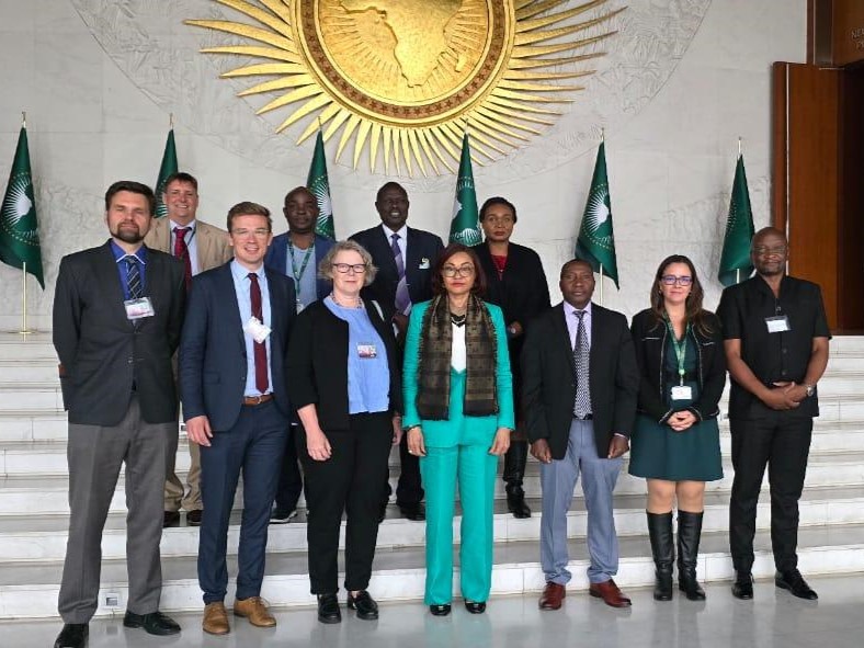 Project partners at the African Union Commission