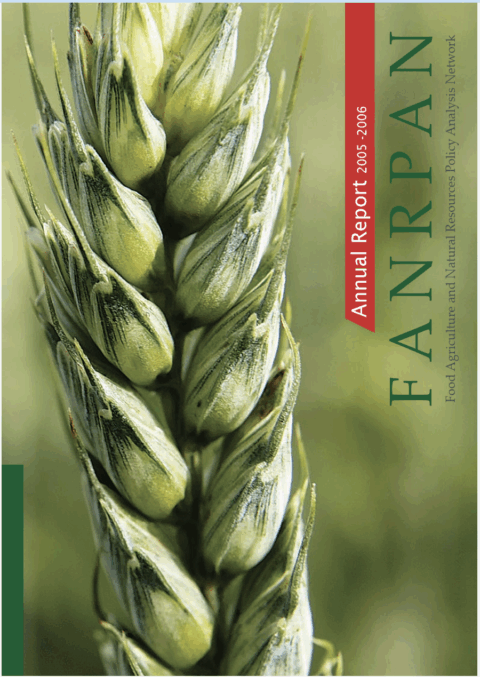 Cover of Annual Report 2005–2006