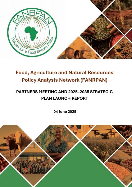 Cover of Partners Meeting and Strategic Plan Launch Report