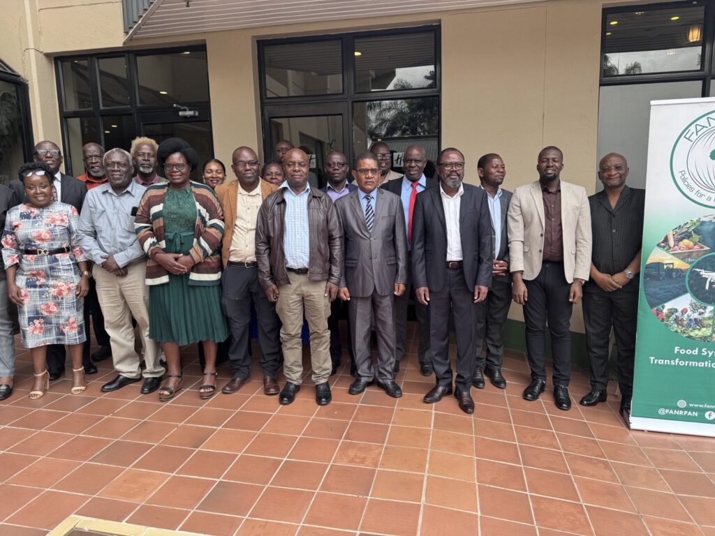 Members of the Community Animal Health Worker Technical Working Group with livestock sector stakeholders and FANRPAN, Harare, 2026